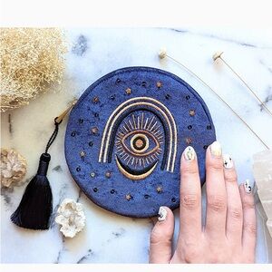 New goddess provisions radiating intuition velvet pouch